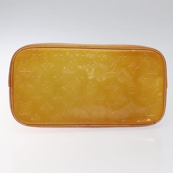 LOUIS VUITTON Monogram Vernis Houston Hand Bag Beige M91004 - Picture 5 of 16